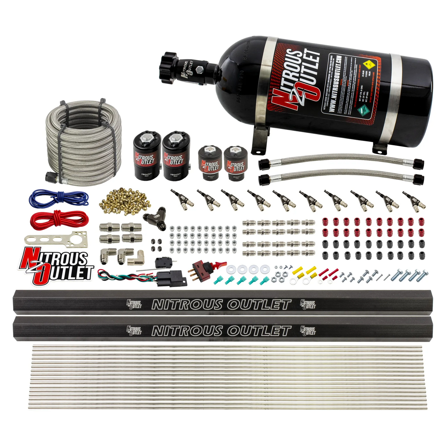 10 Cylinder Wet Direct Port System With Dual Injection Rails - E85 - T ...