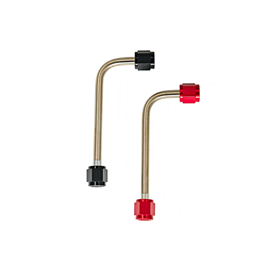 Nitrous Outlet 4150 Stinger 2 Deep Break Break Solenoid Bracket System Hard-line kit - Solenoids To Plate