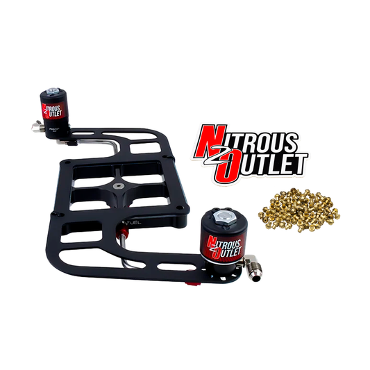 Stinger 2 Standard Wet 4500 Boomerang Solenoids Forward Nitrous Plate Conversion