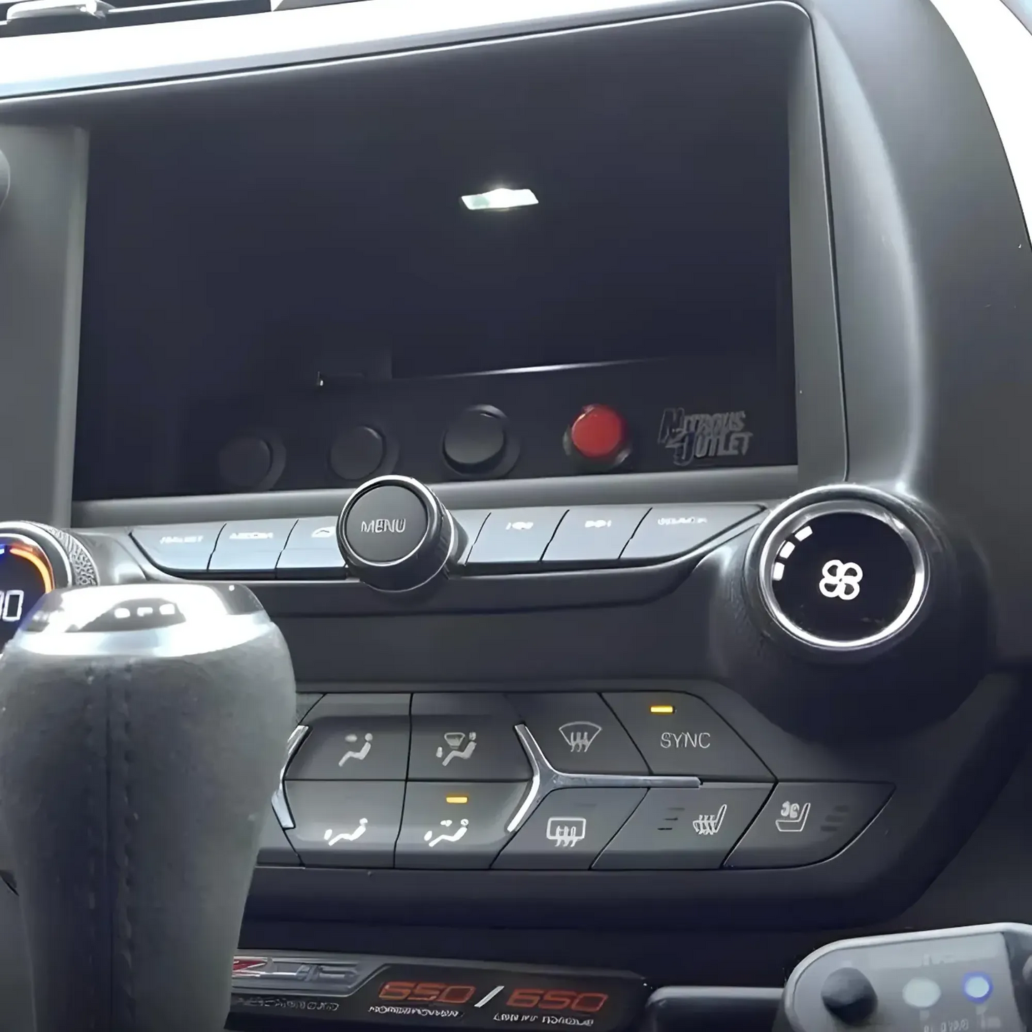 2014-2019 C7 Corvette Hidden In-Dash Switch Panel