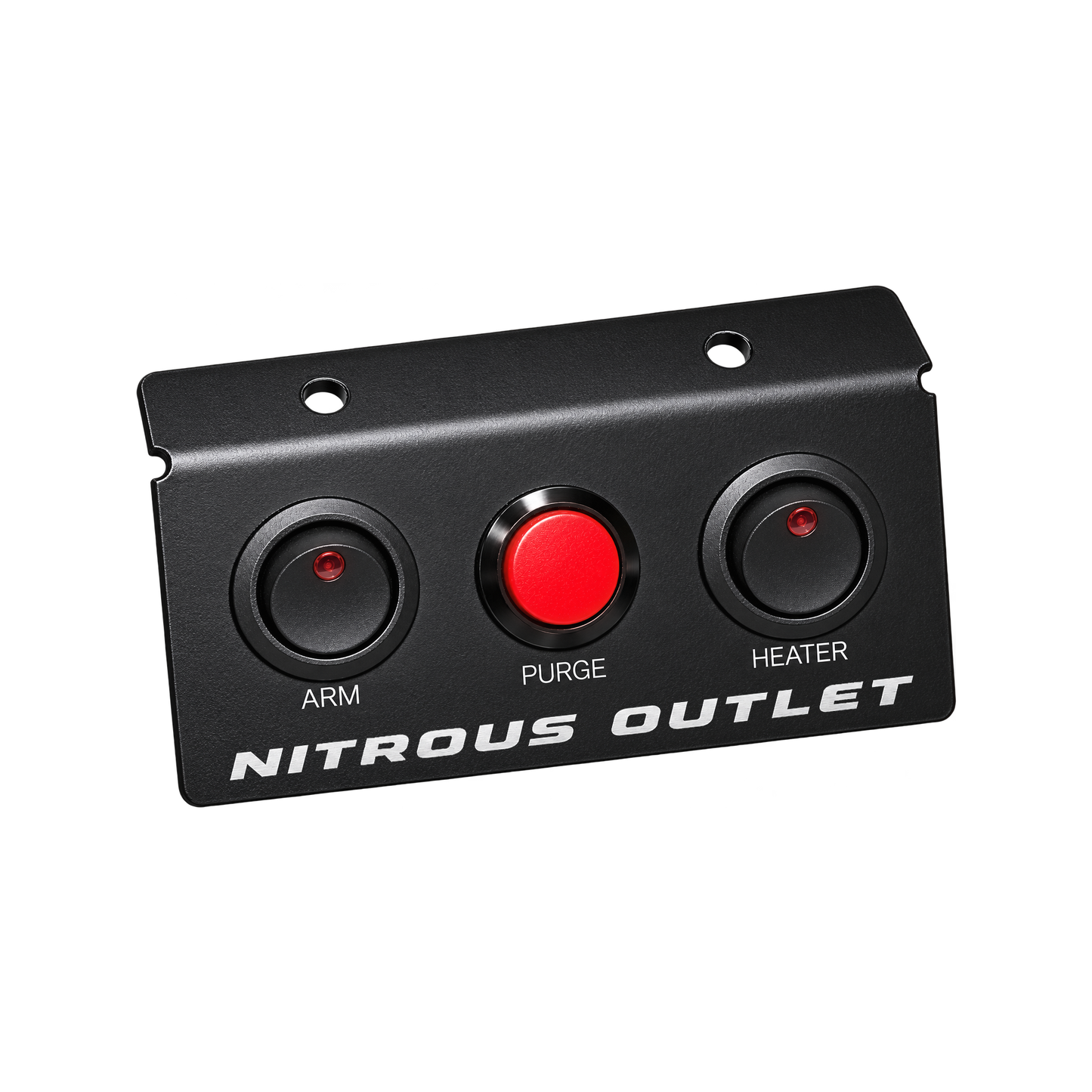 Nitrous Outlet Universal 3 Button Switch Panel - System Arm/Purge/Bottle Heater