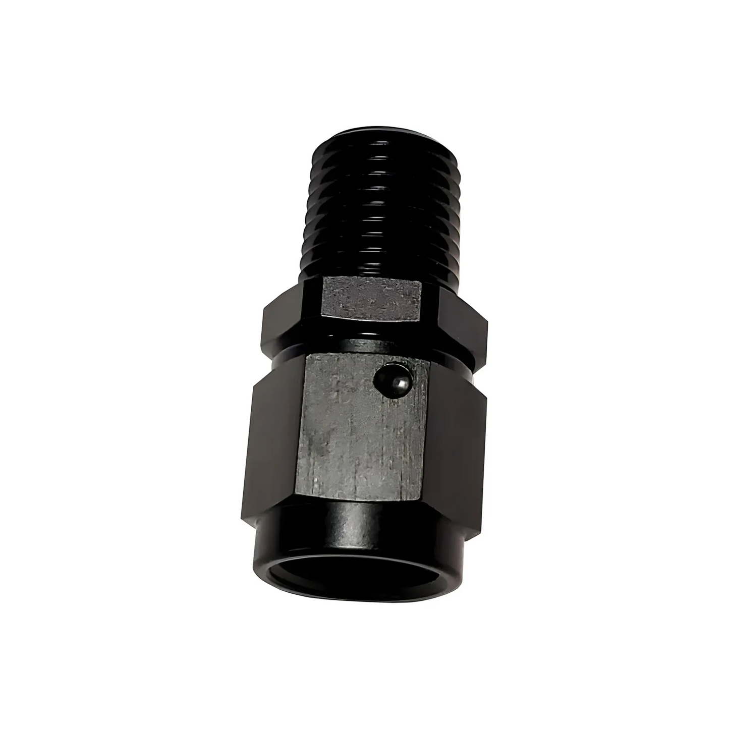 Nitrous Outlet 3/8" NPT x 8AN Straight Swivel Fitting - Male/Female