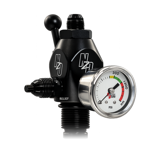 Powerflow Max Billet Bottle Valve - .512 ID Ball Valve (for 5, 10, 12, 15, or 20lb Bottles)