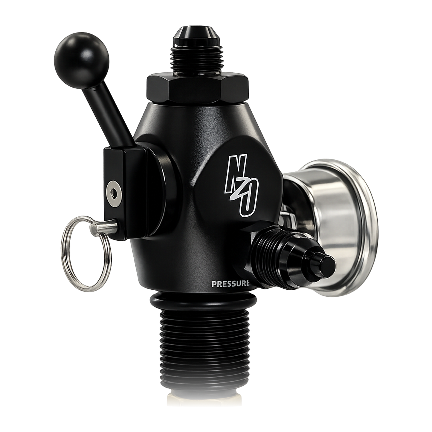 Powerflow Max Billet Bottle Valve - .512 ID Ball Valve (for 5, 10, 12, 15, or 20lb Bottles)