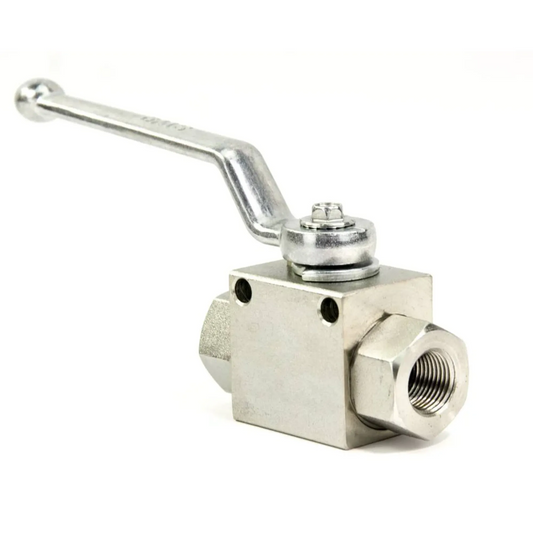 Nitrous Outlet Stainless Steel Inline Shut Off Ball Valve – 7,250 PSI - 3/8” NPT