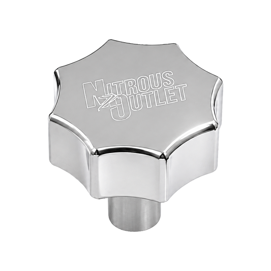 Nitrous Outlet Billet Bottle Bracket Knob  (1/2" Bracket)