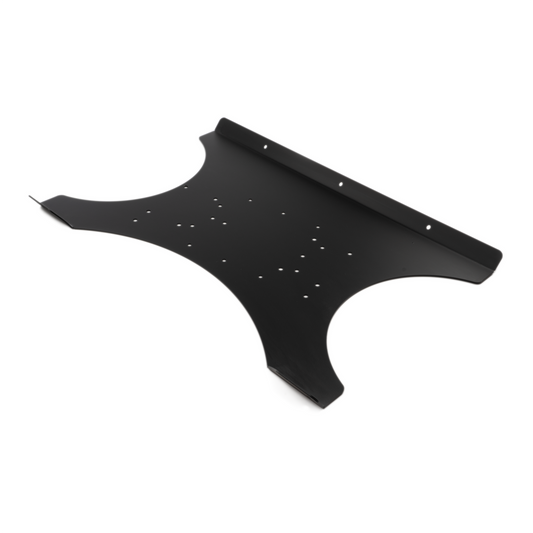 Dodge 2015-2019 Challenger/Charger X-Brace Bottle Bracket Mounting Plate - Mounts One Bottle Between Floor and Quarter Panel