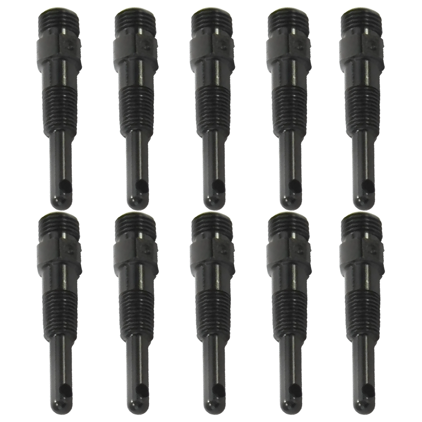 Nitrous Outlet 1/16" NPT Dry Nitrous Nozzle - 10 Pack/90 Degree Discharge/Aluminum