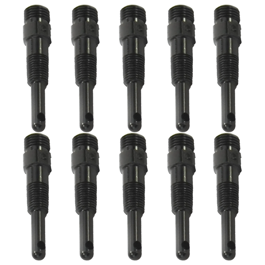 Nitrous Outlet 1/16" NPT Dry Nitrous Nozzle - 10 Pack/90 Degree Discharge/Aluminum