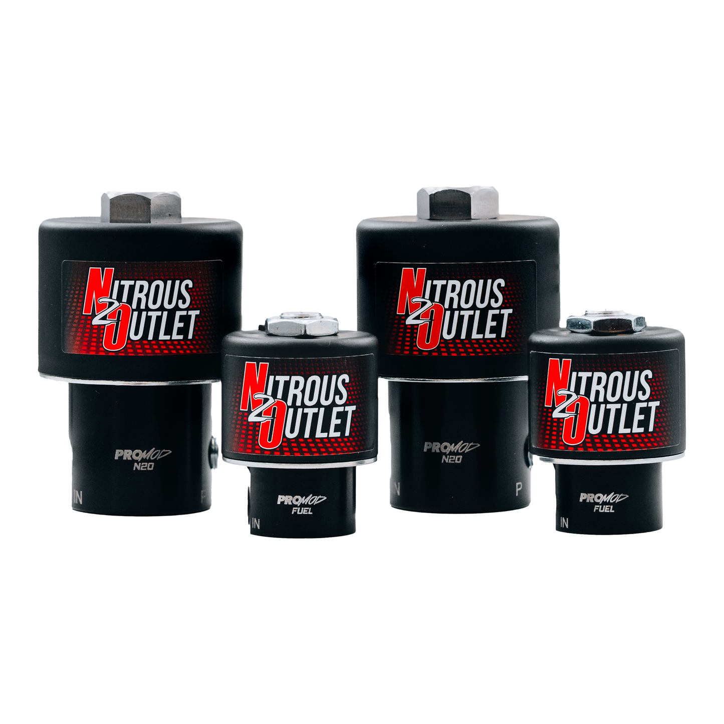 Nitrous Outlet Wet "Race" 4 Solenoid Direct Port Upgrade Package