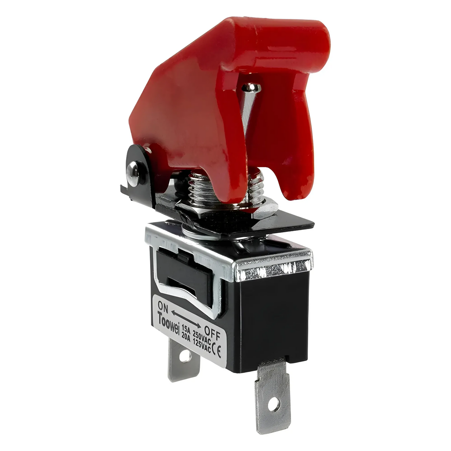 Aircraft Style On/Off Toggle Switch With Cover – Nitrous Outlet