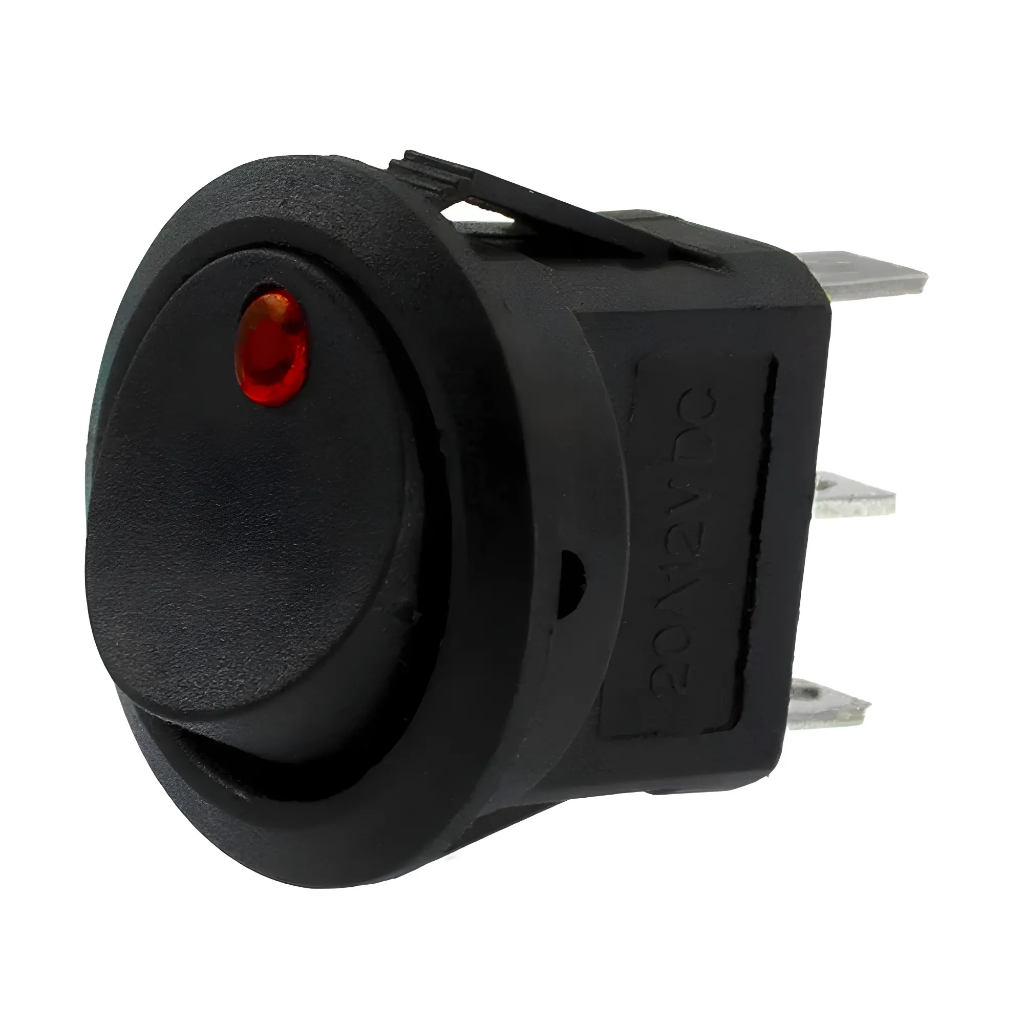 Mini Rocker Switch Red Mini Black Rocker Switch W/Red LED – Nitrous Outlet