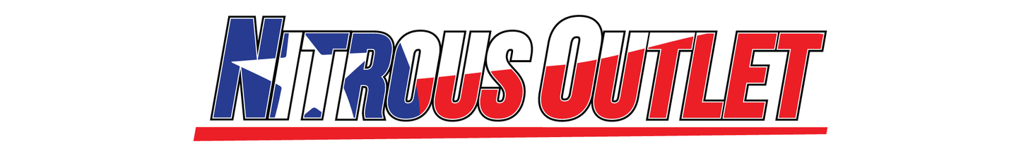 Nitrous Outlet Texas Flag Theme Cowl Decal