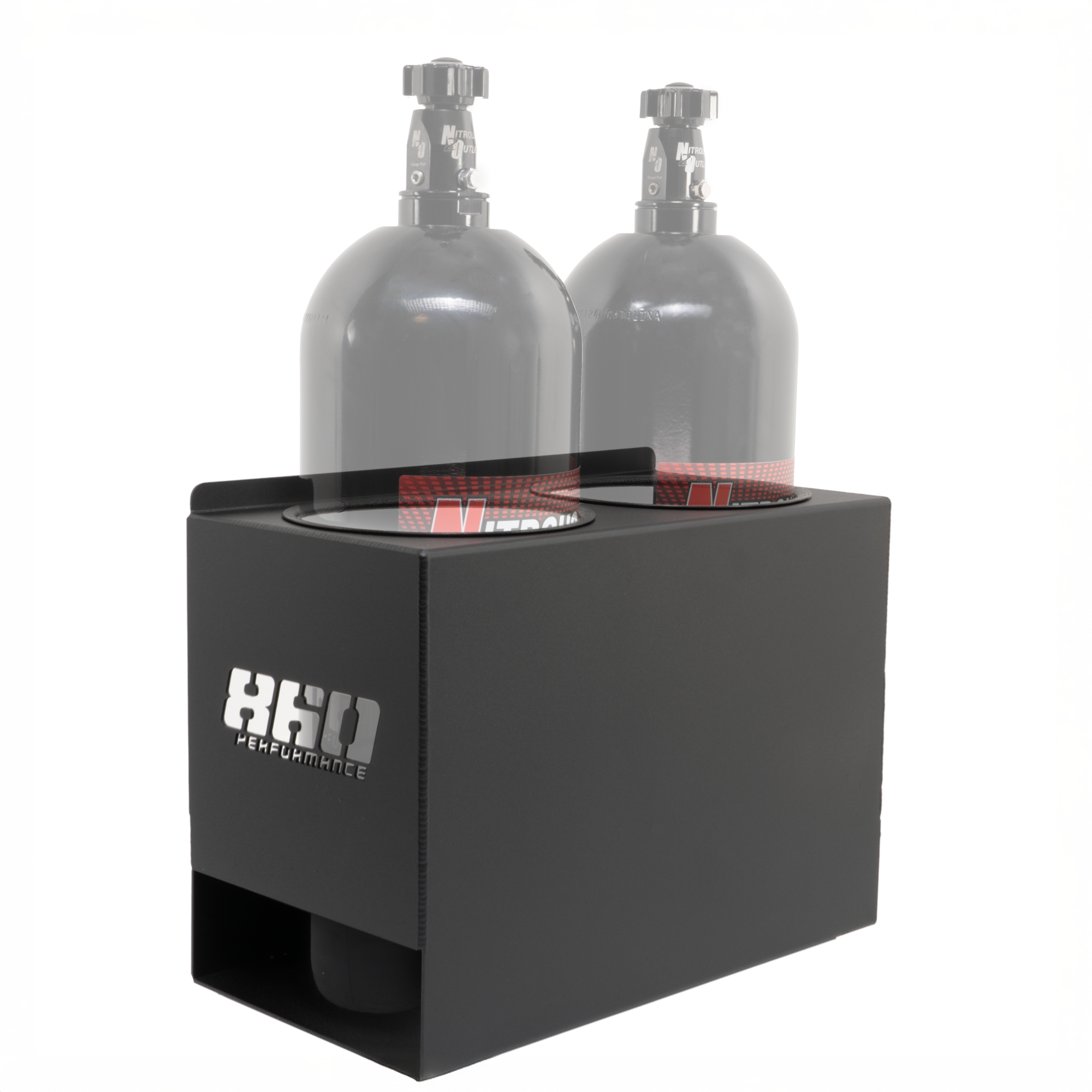 860 Performance 20lb Bottle Rack 2 Bottles Nitrous Outlet