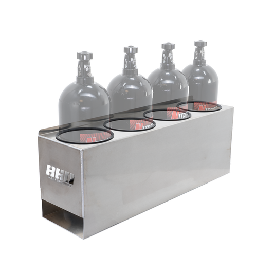 860 Performance 20lb Bottle Rack - 4 Bottles / Raw Finish