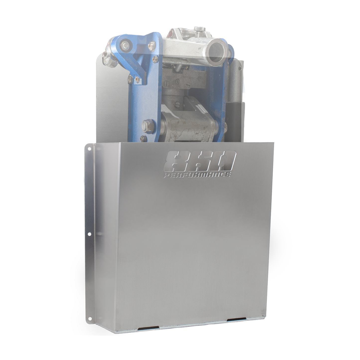 Floor Jack Storage Holder - Raw Finish