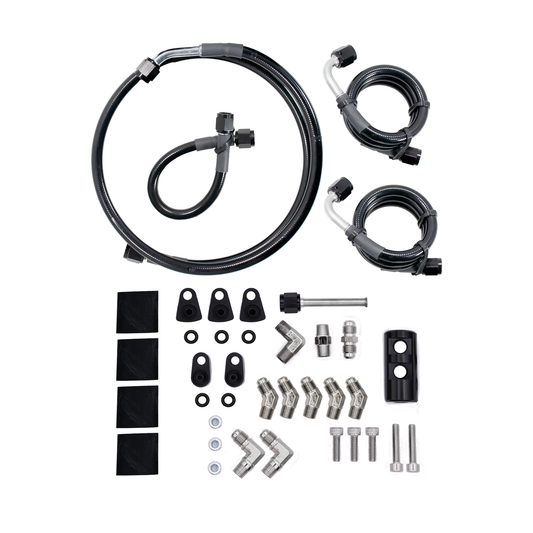 860 Performance LSX Universal Steam Vent Kit – Stainless Steel Braided Hose