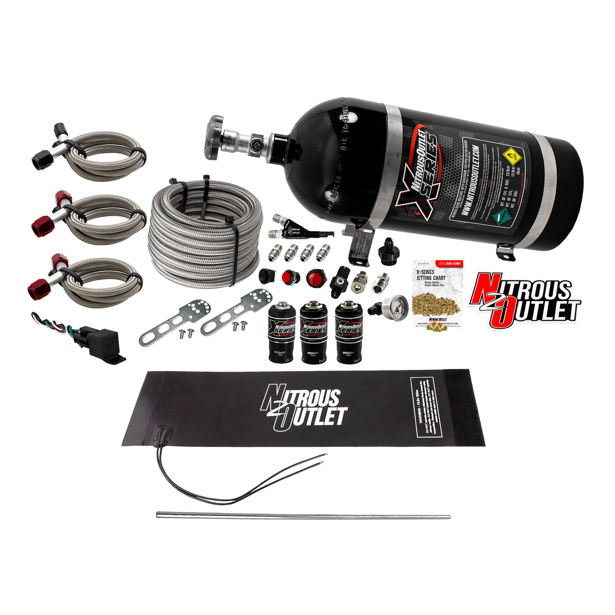 X-Series “Core+2” WET Single Nozzle EFI System Package - 10lb