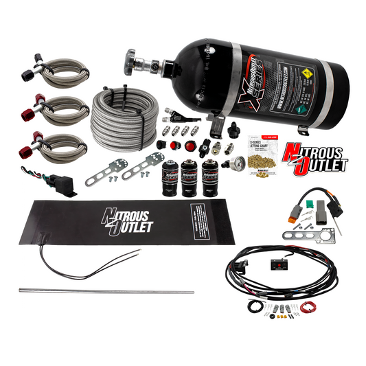 X-Series “Core+3” Plug-N-Play Wet Single Nozzle EFI System Package  - 10lb Bottle