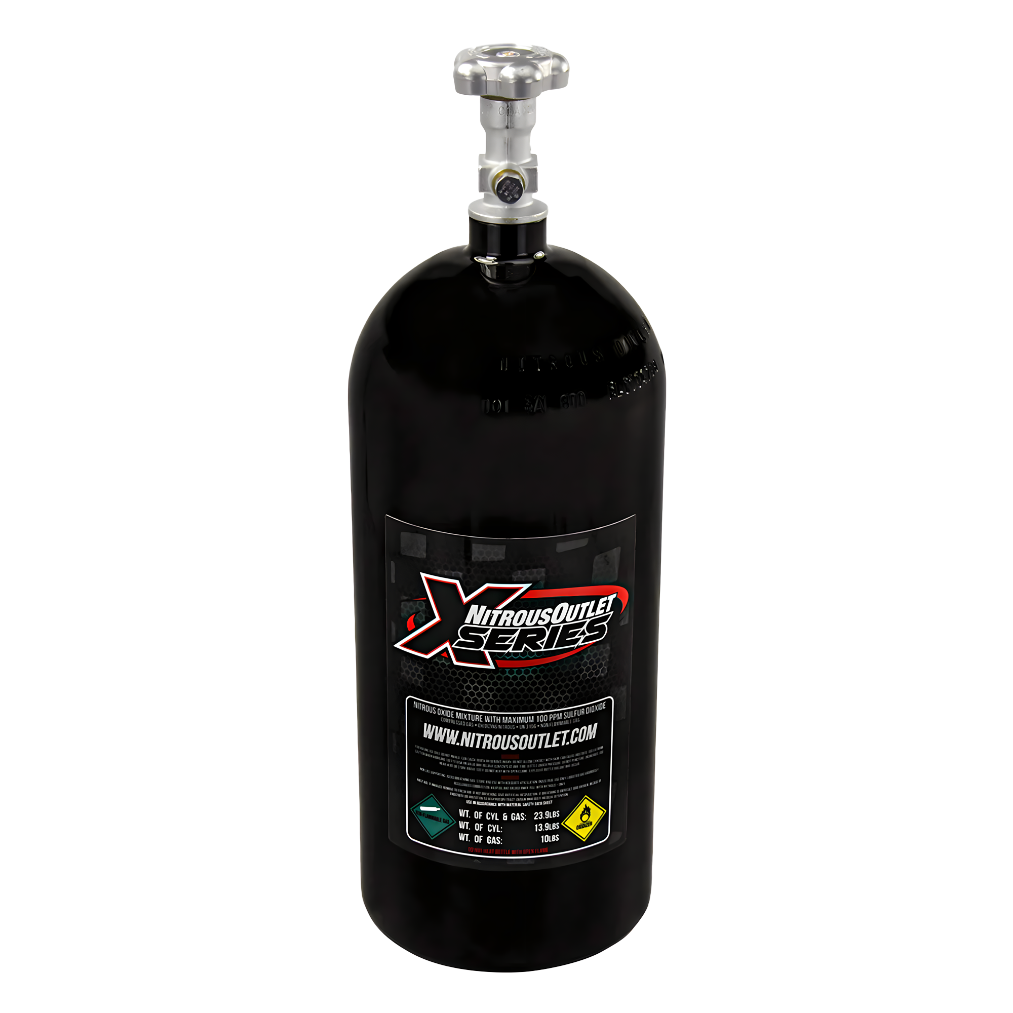 X-Series 10lb Nitrous Bottle – Nitrous Outlet