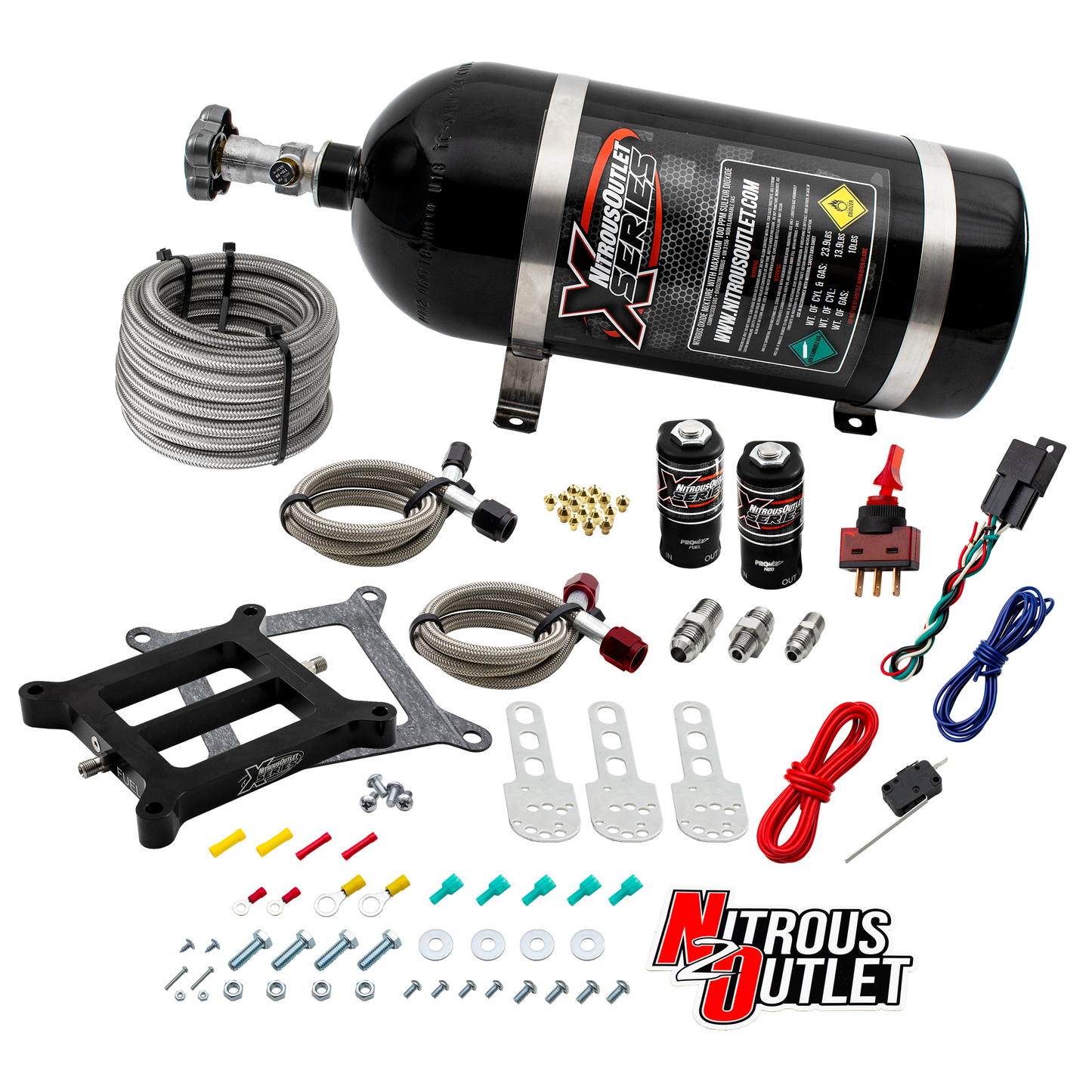 X-Series Weekend Warrior Wet 4150 Nitrous Plate System