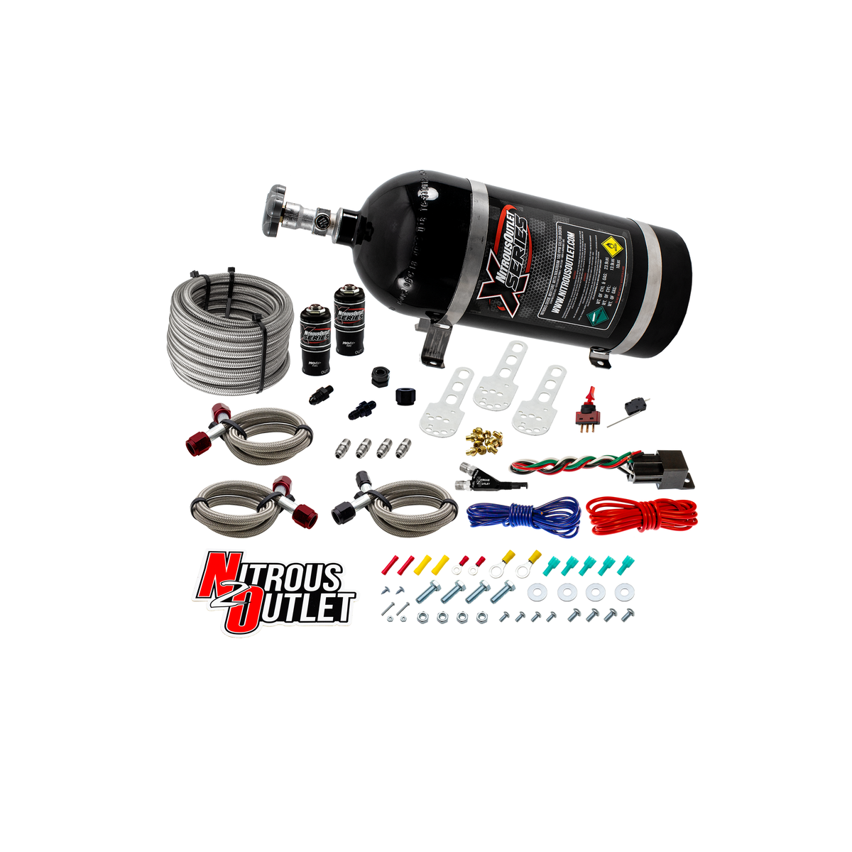 X-Series Single Nozzle System for 1987-1998 Mustang GT/Cobra