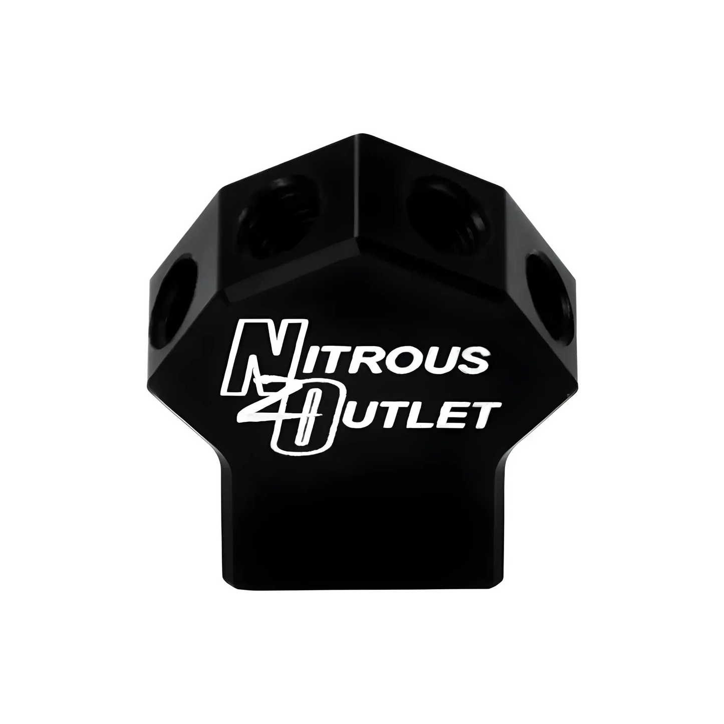 Powersports 1 In 4 Out Distribution Block (1/8" NPT Inlet,5-16/24" Outlets)