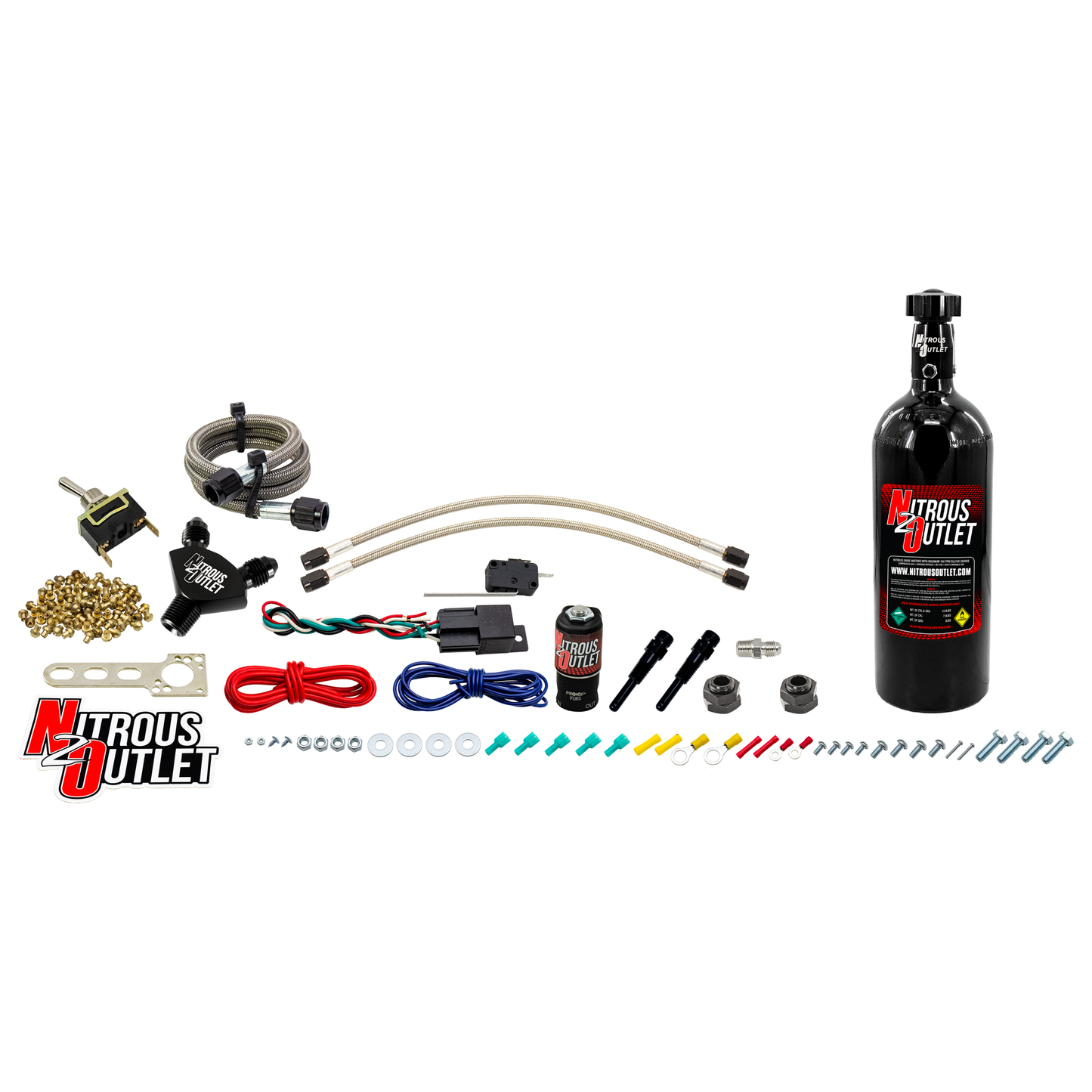 Powersports EFI Twin Cylinder Dry Nozzle System