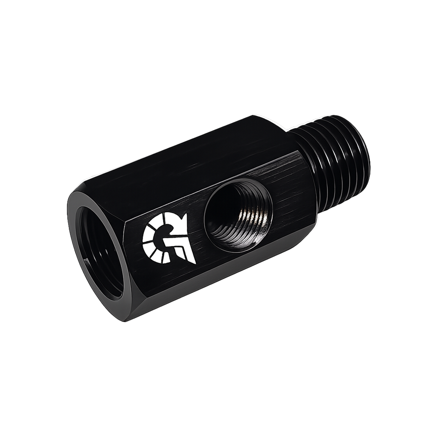 Flo Supply 1/4" NPT Male Swivel To 1/8" NPT Female Adapter With 1/8" NPT Port