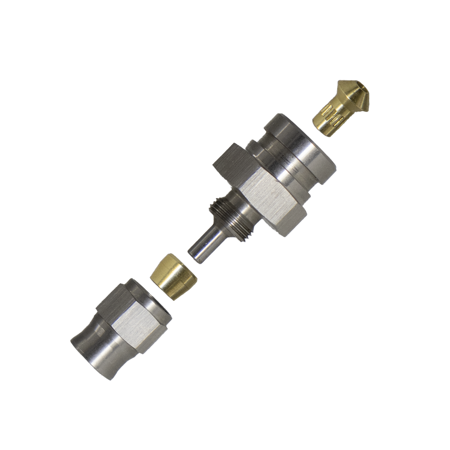 Flo Supply Metric Thread Female Inverted Flare to 3AN Hose End