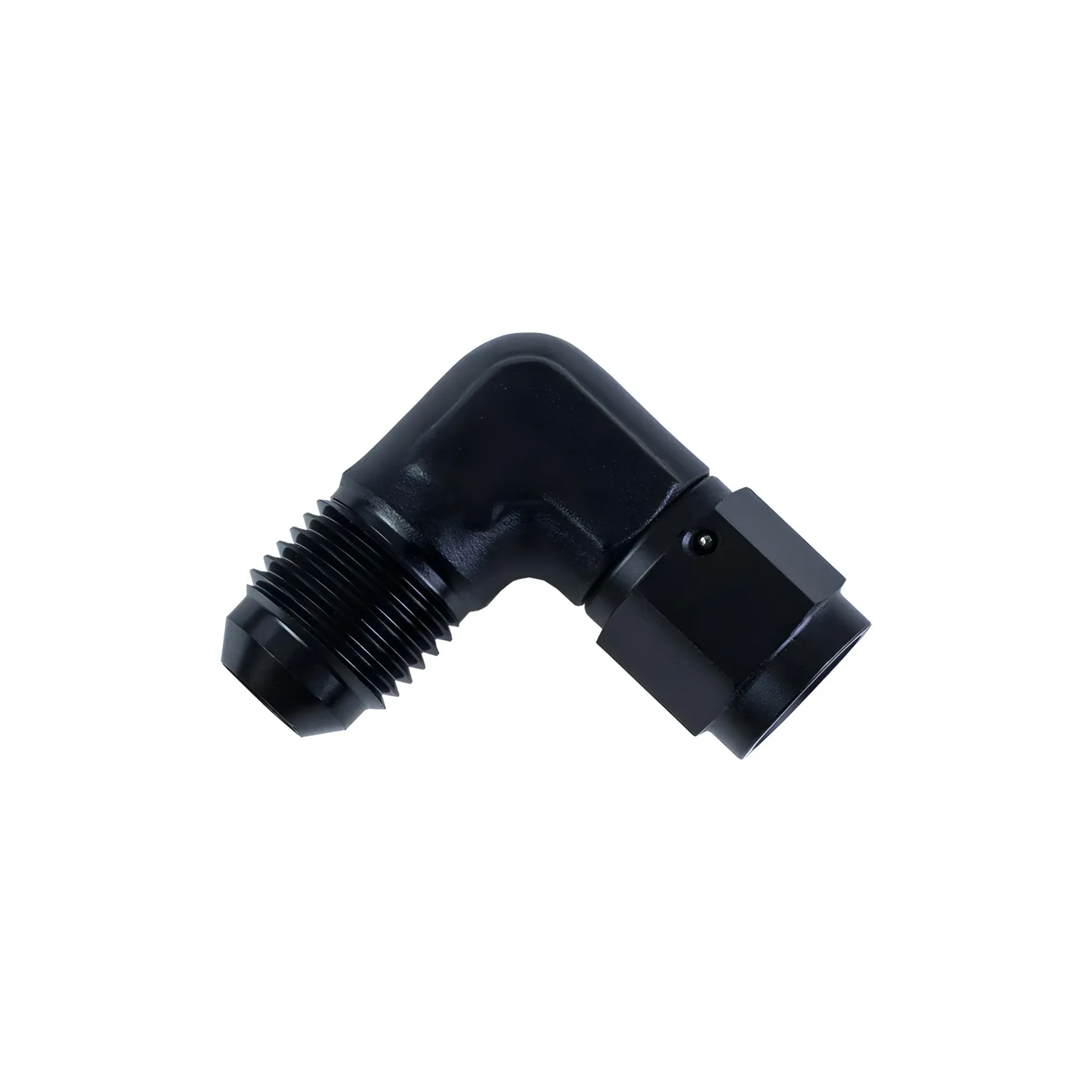 4AN Female x 6AN Male Expander 90 Degree Fitting