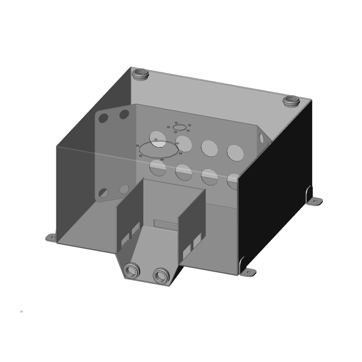 Flo Supply Universal Fuel Cell - 15 Gallon/12AN Female ORB Bungs