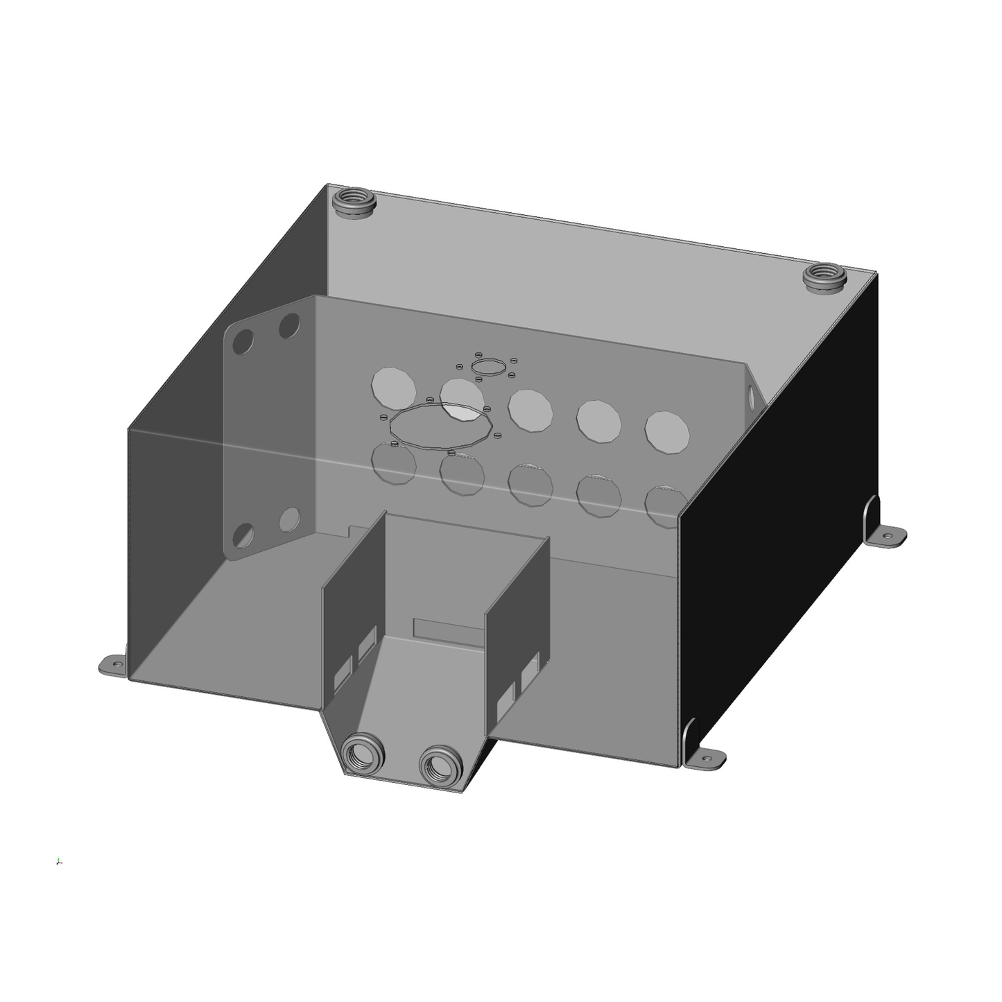 Flo Supply Universal Fuel Cell With Fuel Level Sensor - 20 Gallon/12AN Female ORB Bungs
