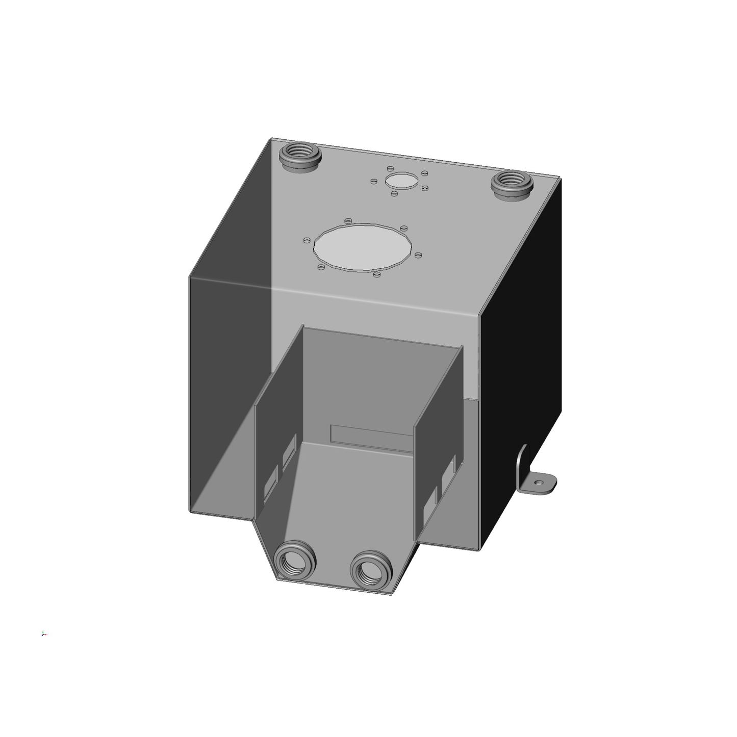 Flo Supply Universal Fuel Cell With Fuel Level Sensor - 5 Gallon/12AN Female ORB Bungs