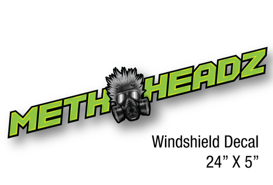 MethHeadz Decal - Die Cut (4-3/4" x 24")