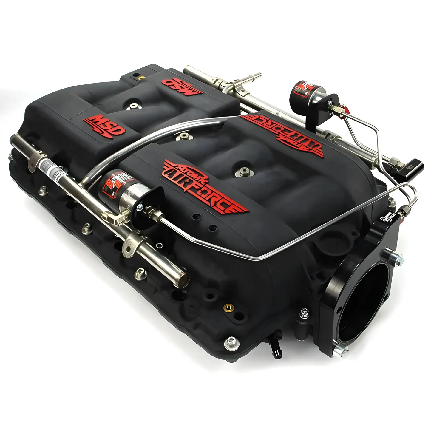 MSD Atomic AirForce LS7 Intake Hard-Lined Plate System for Aftermarket Fuel Rails