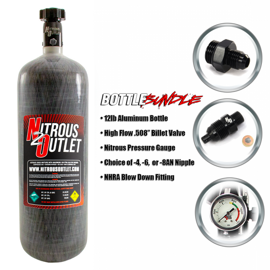 12lb Nitrous Bottle Bundle!