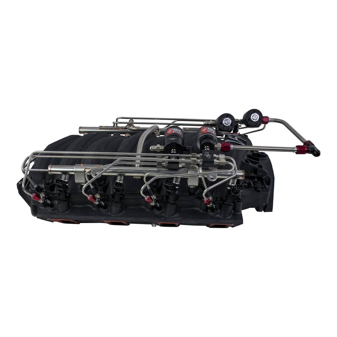 Ls2 Fast Intake FAST LSX R 102mm intake equipped with a Single Stage Direct Port Nitro ...