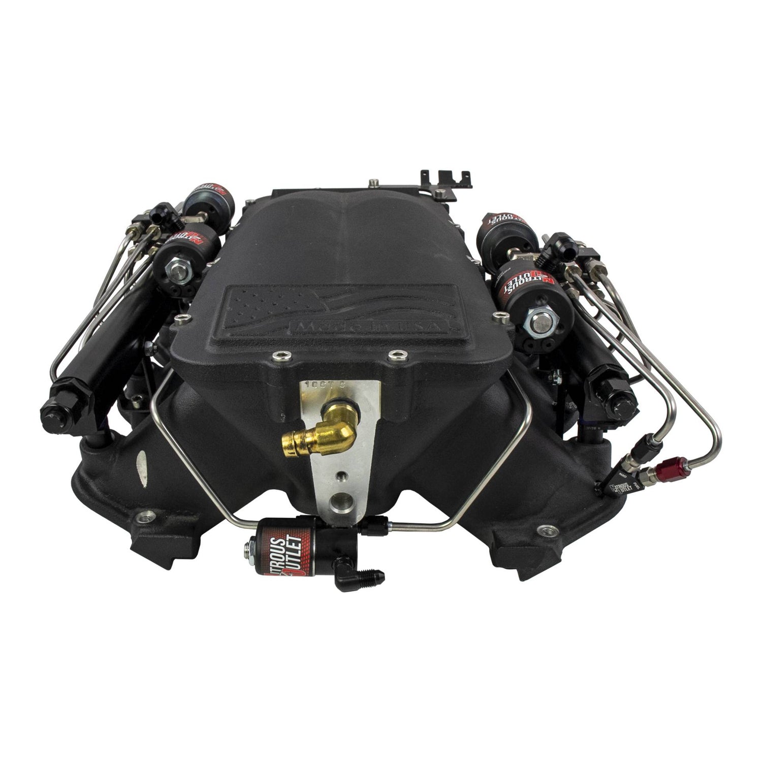 Btr Intake BTR Equalizer intake equipped with a Single Stage Direct Port Nitrous ...