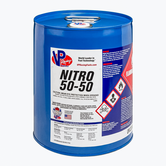 VP Nitro 50-50: Methanol & Nitromethane Racing Fuel **Pick-Up Only**