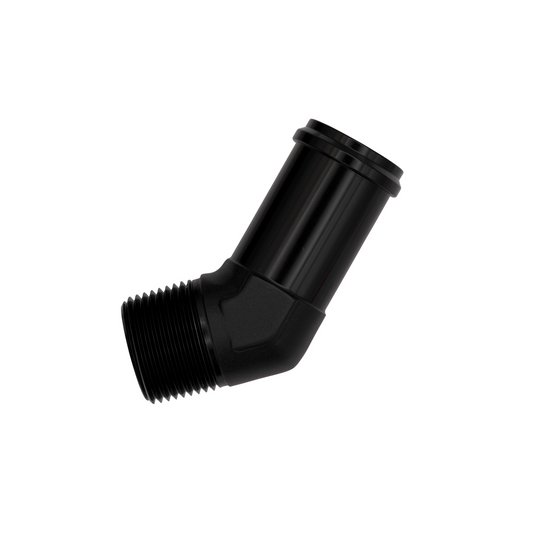 NPT Male To Barb 45 Degree Adapter