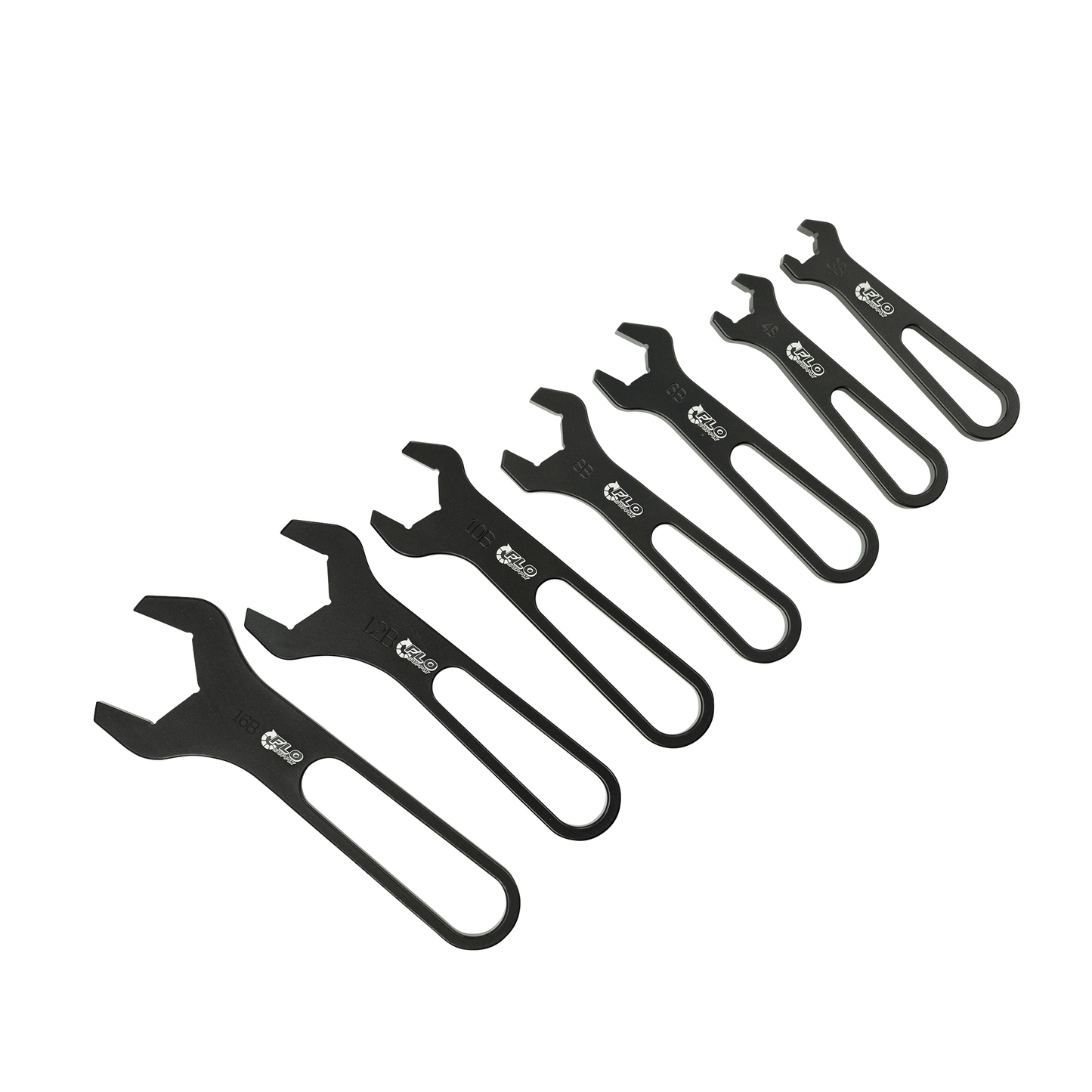 Djustable Aluminum Wrench Fitting Tools Spanner AN3 AN4 AN6 AN8 AN10 12AN Blue A