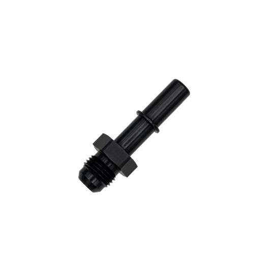 6AN x 3/8" Spring Lock Fuel Adapter - Male/Male