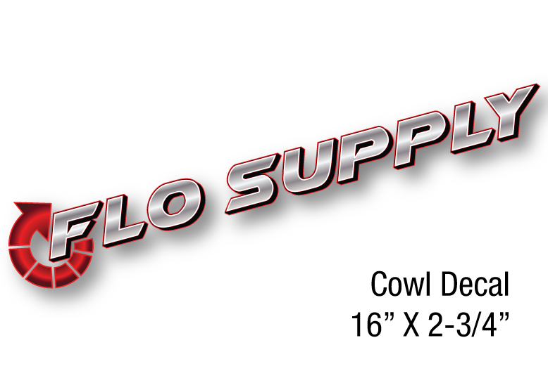 Flo Supply Decal - Die Cut (16