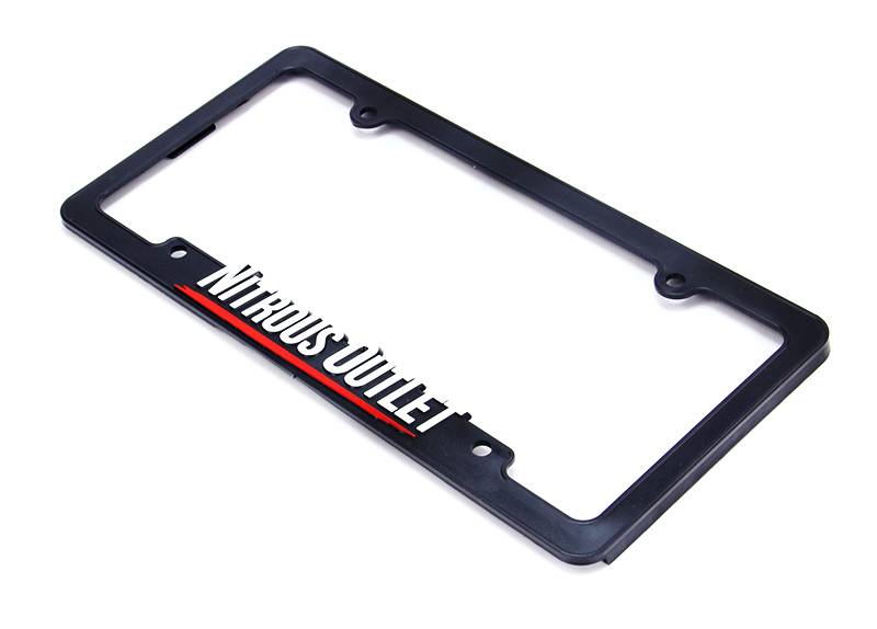 Nitrous Outlet License Plate Frame