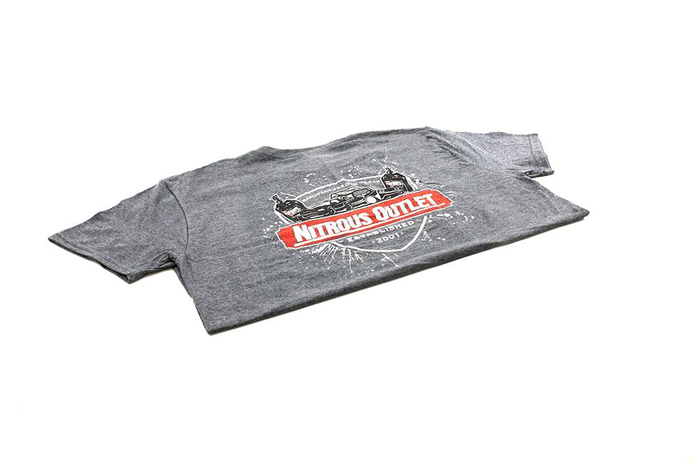 Established In 2001 Grey T-Shirt