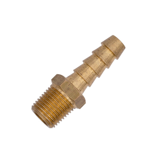 1/8" NPT x 1/4" Hose Barb Straight Fitting - Male/Male